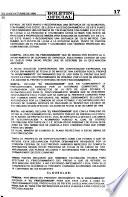 Boletín oficial