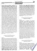 Boletín oficial
