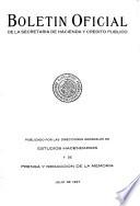 Boletín oficial