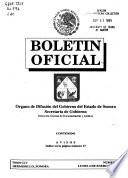Boletín oficial