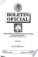 Boletín oficial
