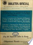 Boletín oficial - Ministerio de Hacienda y Crédito Público