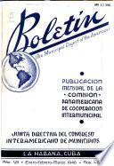 Boletín; publicaciʹon mensual