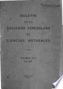 Boletín - Sociedad Venezolana de Ciencias Naturales