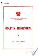 Boletín trimestral - Ministerio de Relaciones Exteriores