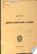 Bolletí de la Societat d'Història Natural de les Balears
