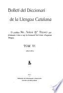 Bolleti del diccionari de la llengua catalana
