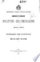 Bollettino dell'emigrazione