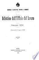 Bollettino dell'Ufficio del lavoro