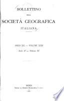 Bollettino della Società geografica italiana