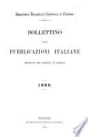 Bollettino delle pubblicazioni italiane ricevute per diritto di stampa