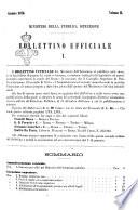Bollettino ufficiale