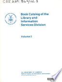 Book Catalog of the Library and Information Services Division: Subject index