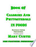 Book Of Calories and Phytosterols In Foods