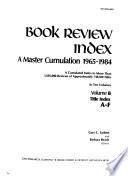Book Review Index