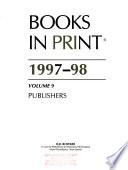 Books in Print 1997-98