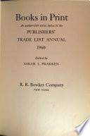 Books in Print