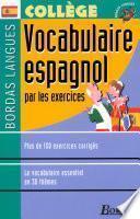 Bordas Langues - Vocabulaire espagnol par les exercices