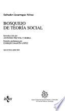 Bosquejo de teoría social