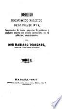 Bosquejo económico político de la Isla de Cuba