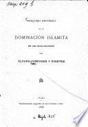 Bosquejo histórico de la dominación islamita en las islas Baleares