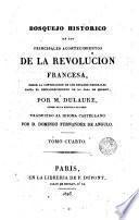 Bosquejo histórico de los principales acontencimientos de la Revolución francesa, 4