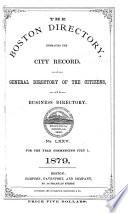 Boston Directory
