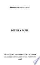 Botella papel