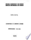 Brasil: estadísticas de comercio exterior, importaciones zonales