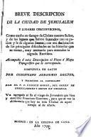 Breve descripcion de la ciudad de Jerusalem