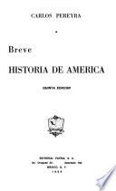 Breve historia de America