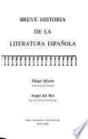 Breve historia de la literatura española