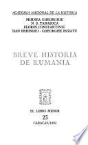 Breve historia de Rumania