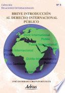 Breve introducción al derecho internacional público
