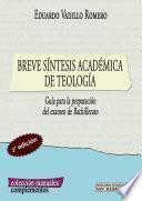 Breve síntesis académica de Teología