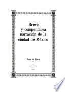 Breve y compendiosa narración de la ciudad de México