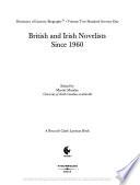 British and Irish Novelists Since 1960