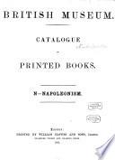 British Museum Catalogue of Printed Books