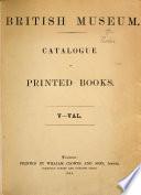 British Museum Catalogue of Printed Books