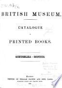 British Museum Catalogue of printed Books