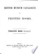 British Museum Catalogue of Printed Books