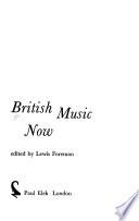 British Music Now