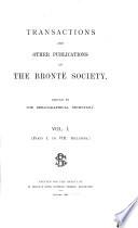 Brontë Society Publications
