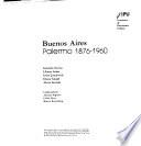 Buenos Aires, Palermo, 1876-1960