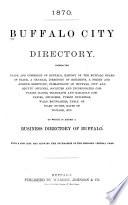 Buffalo City Directory