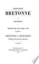 Bulletin archéologique de l'Association bretonne