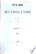 Bulletin de L'Institut International de Statistique