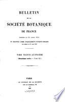 Bulletin de la Société Botanique de France