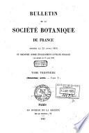 Bulletin de la Societe botanique de France