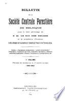 Bulletin de la Société centrale forestière de Belgique